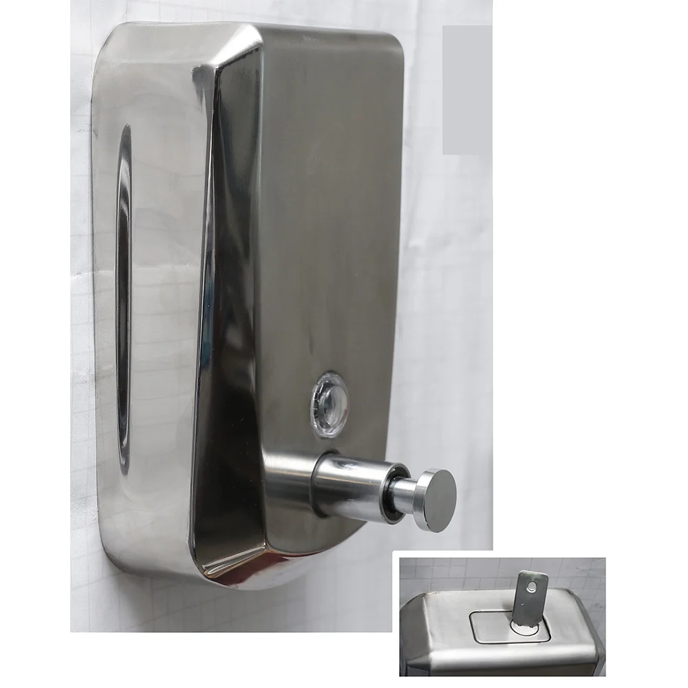 Premium Satin - SS304 Lockable Soap Dispenser 1000ml