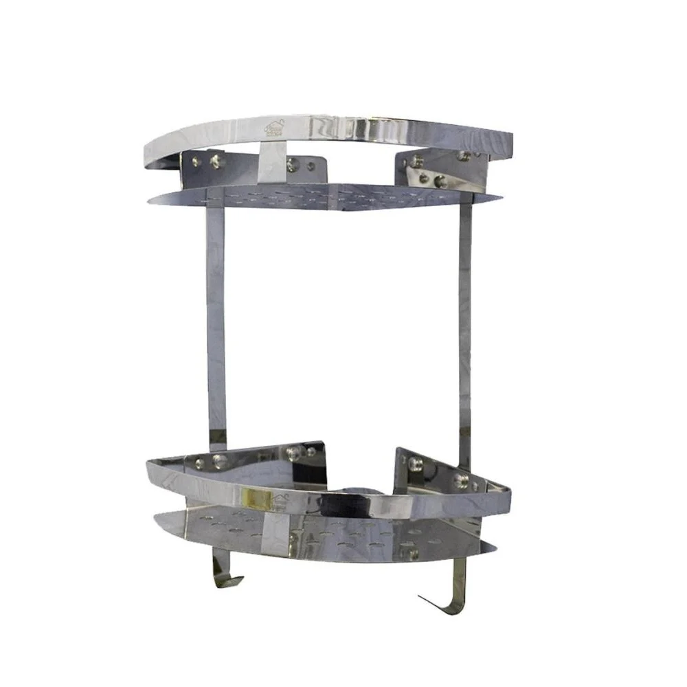 Double Corner Shelf - Round Holes