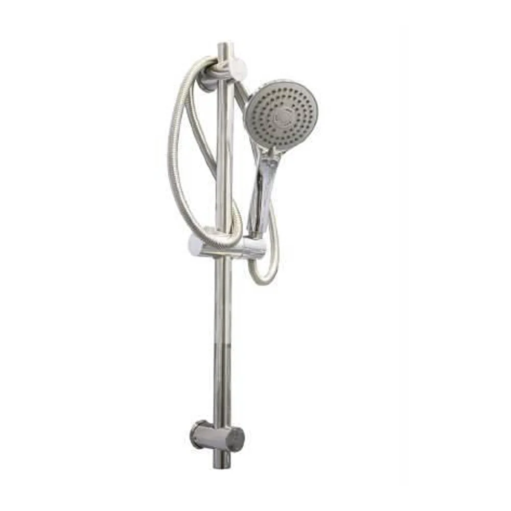 12CM Shower Hand + SS 1.5M Hose + Rail with Swivel