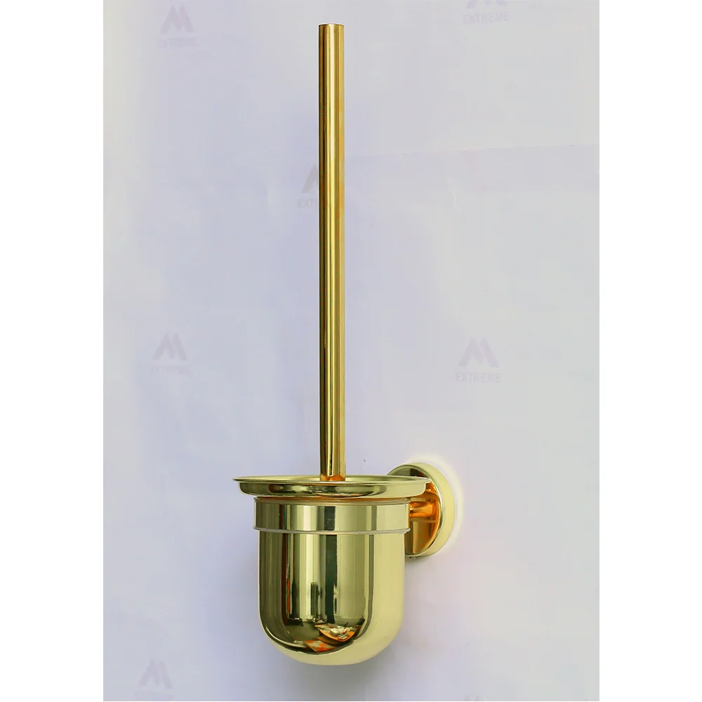 ( M0009A - Stainless Steel Toilet Brush - Gold )