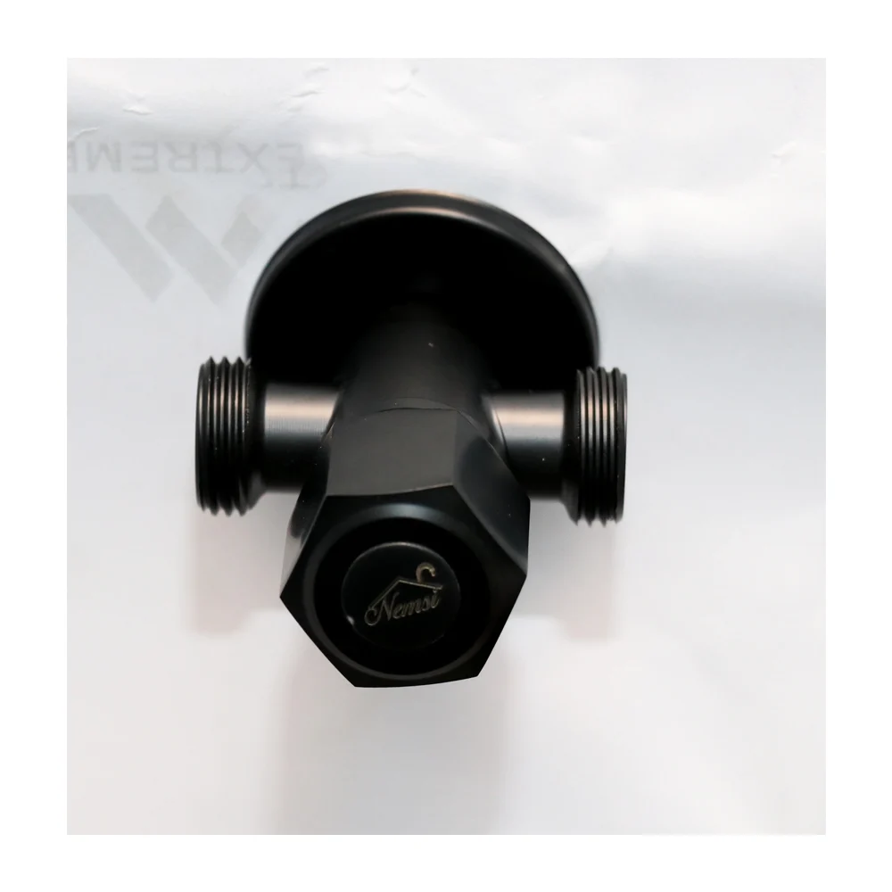 Two-Way Angle Valve ( SS304 ) - Black