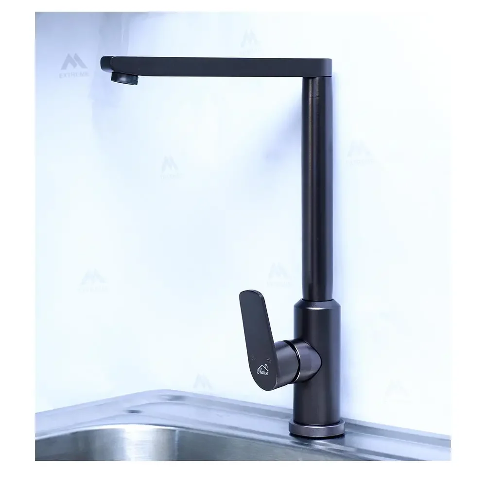 Aluminium ( Heavy Duty - Square ) kitchen mixer - Gun Grey