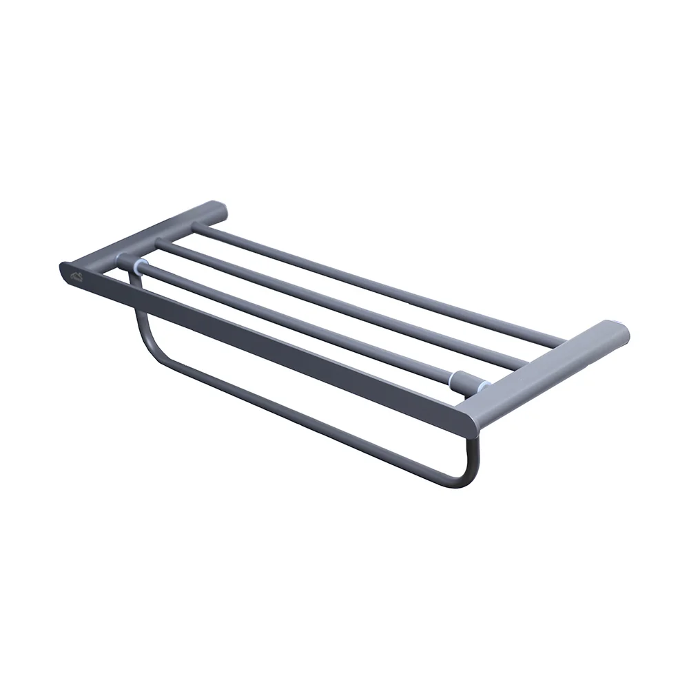 Heavy Duty Towel Rack - Gun Grey