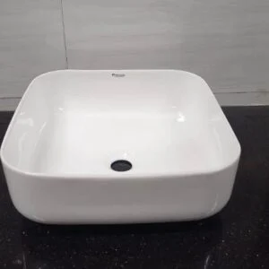 FRENCIA COUNTER TOP WHITE SQUARE (PB-9156)
