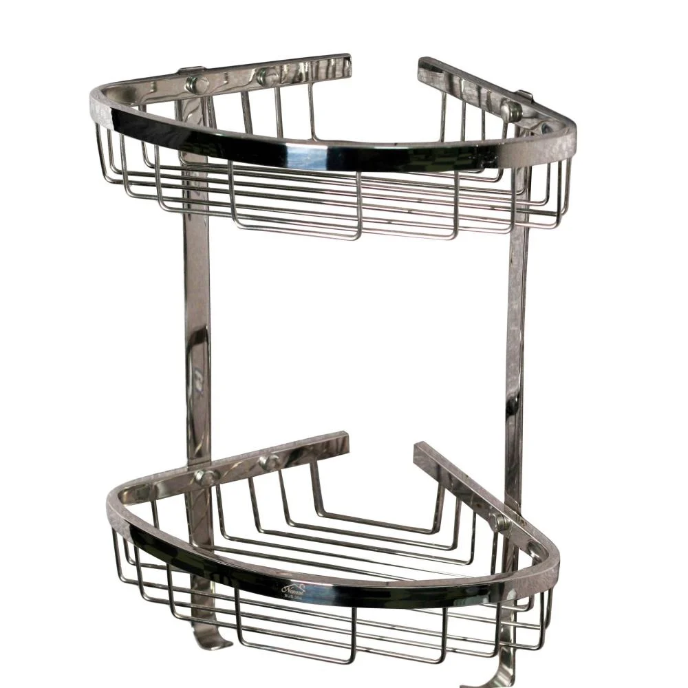 K044A-SS304 Double Wire Corner Shelf