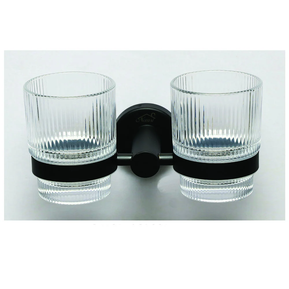 8827 Double Tumbler Holder - Black