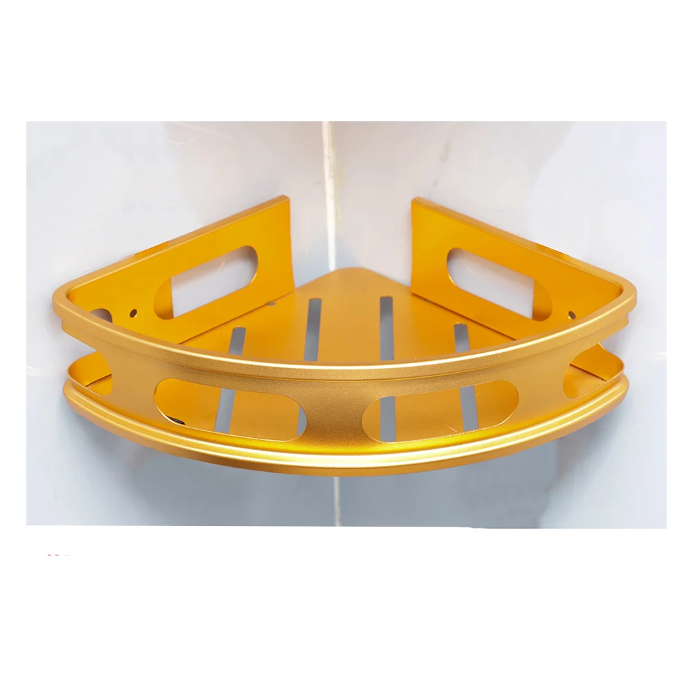 High Density Single Corner Shelf-champagne Gold