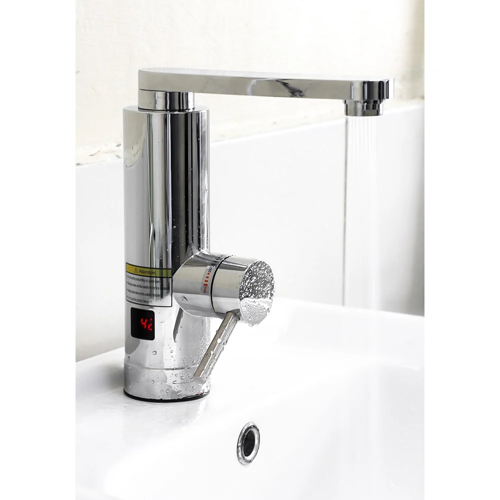Instant Water Heater Basin Tap - Chrome