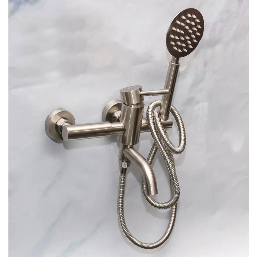 SS304 Bathtub Mixer with Hand Shower