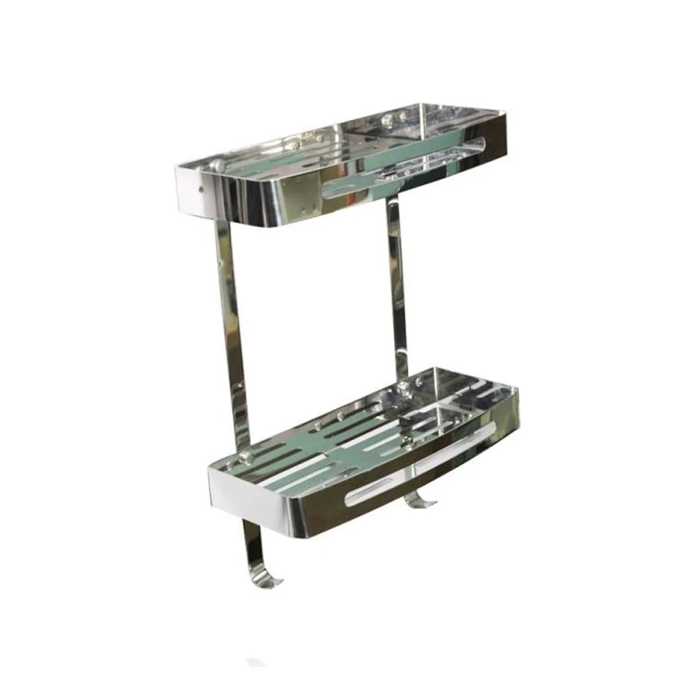 K155 Double Rectangle Shelf - Mirror 30cm