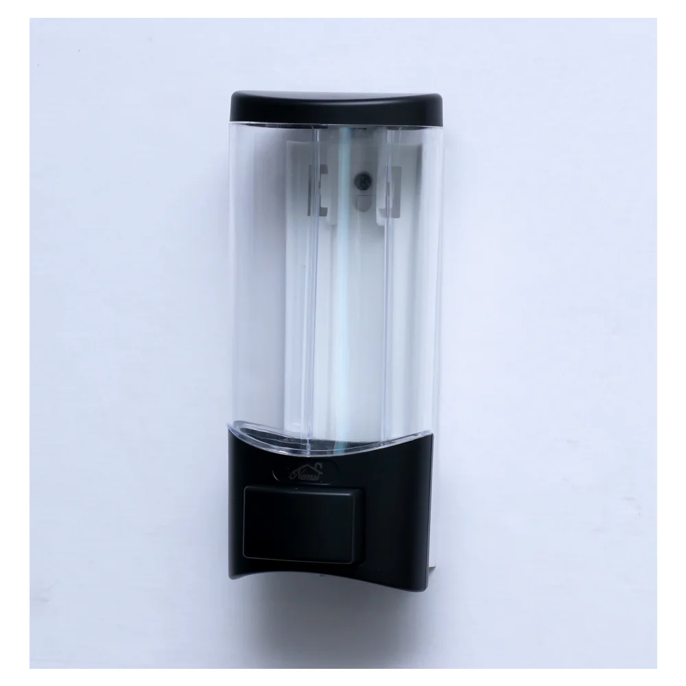 ABS Plastic Soap Dispenser 500ml - Black