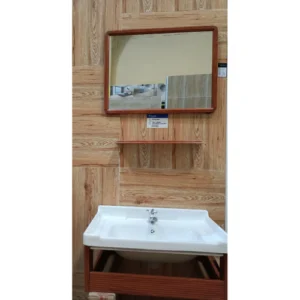 Small Bathroom Cabinet – Brown