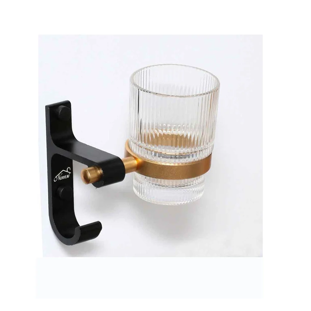 Single Tumbler Holder - High Density Champagne Aluminum