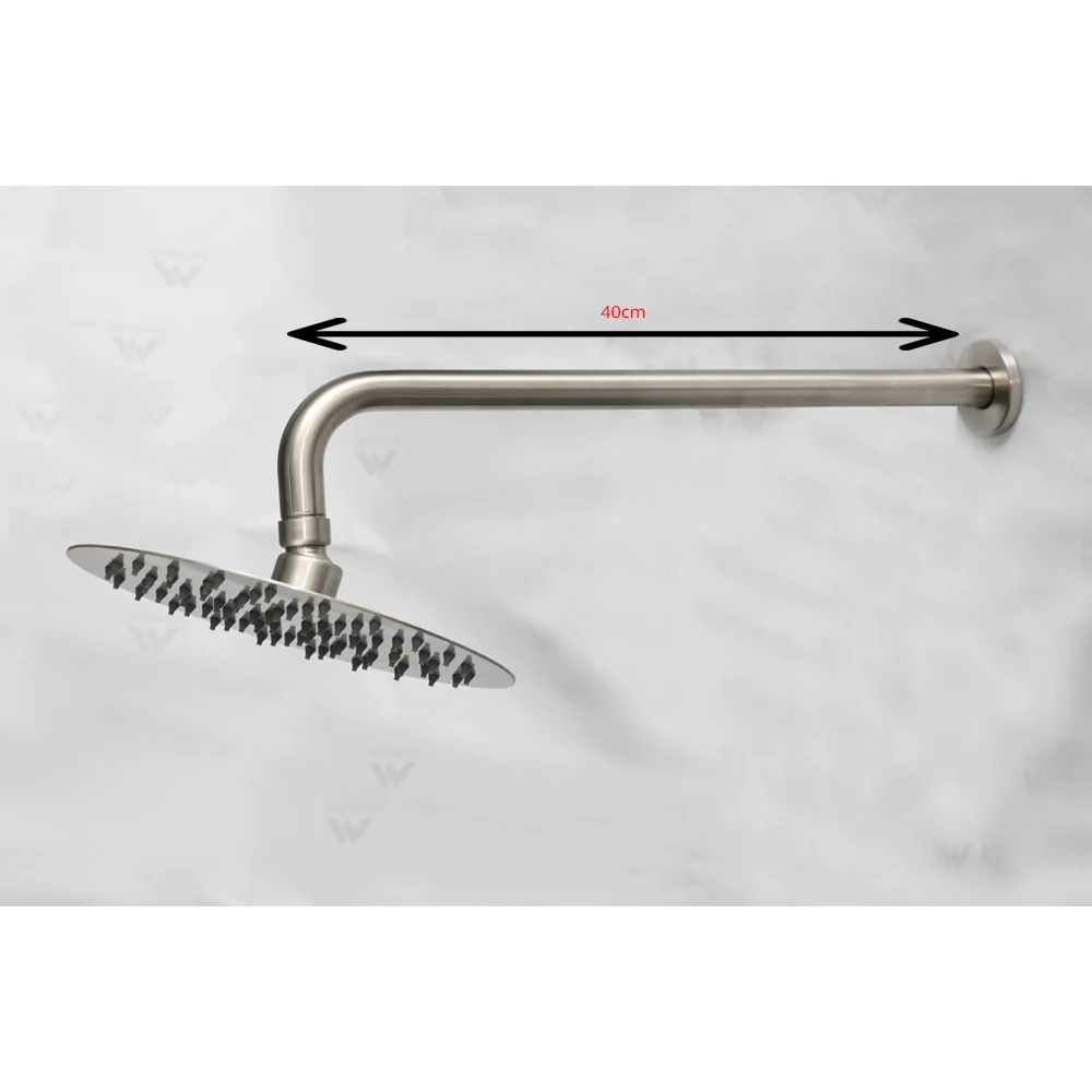 40CM Shower Arm + 8" Shower Head ( SS304 ) - Matt