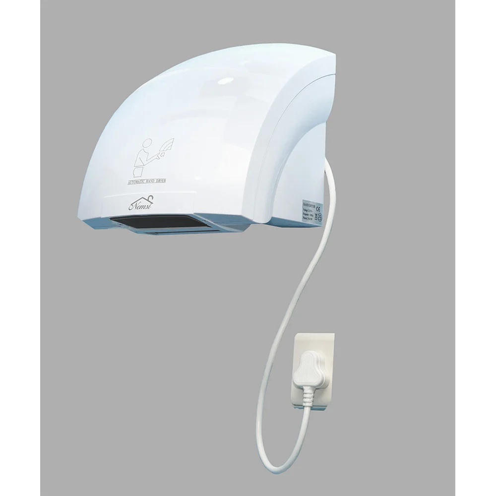 Hand dryer - ABS White plastic low noise (220V)