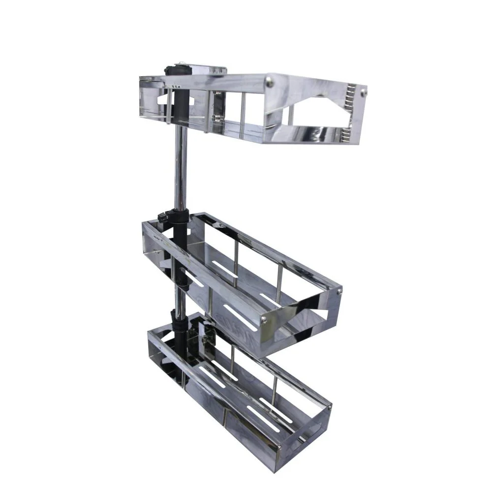Tri-Swivel ( SS304 ) Rectangular Shelves (32cm x 12cm)