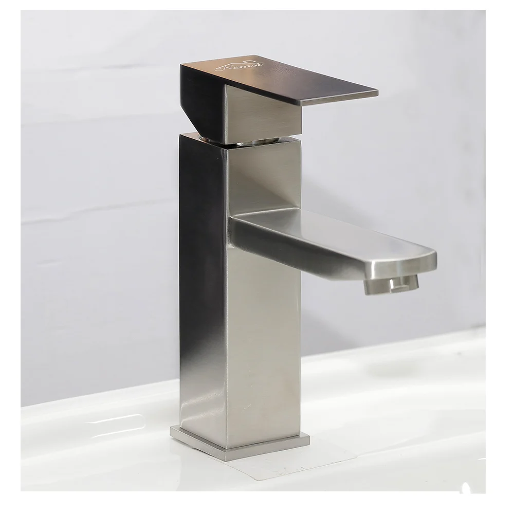 Square Framed Basin Mixer