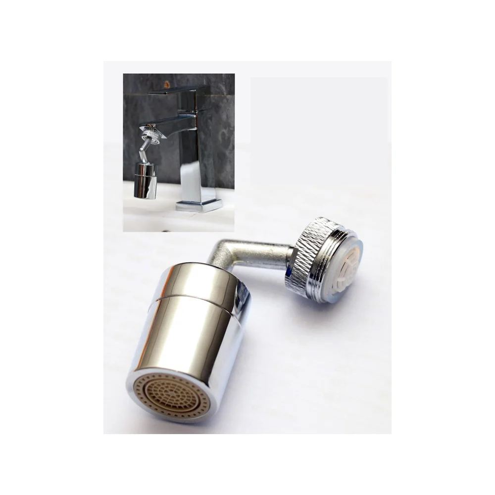 Swivel Faucet Extender for Basin tap and Bain Mixer