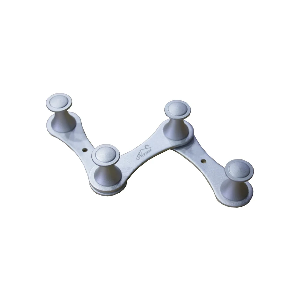 High Density 4 Nob Adjustable Hook