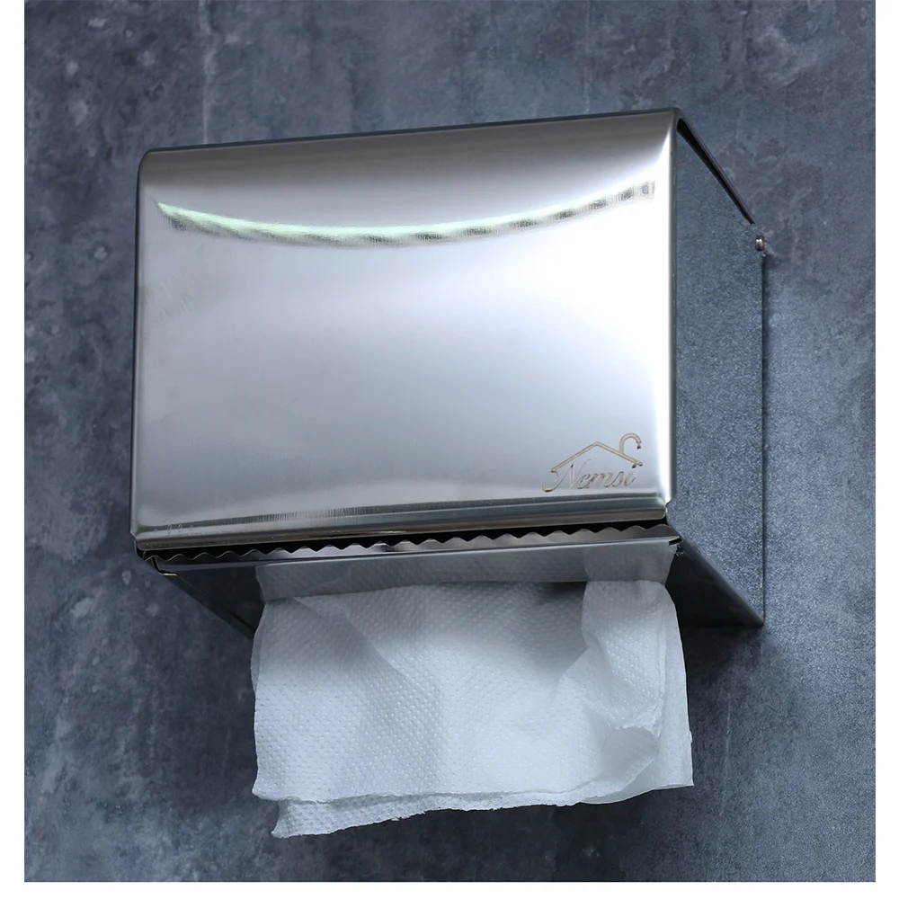 K18 Dual Use Tissue/Serviette Holder - Mirror
