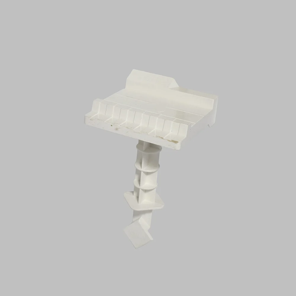 ABS White Plastic Tissue Holder with a Phone Stand