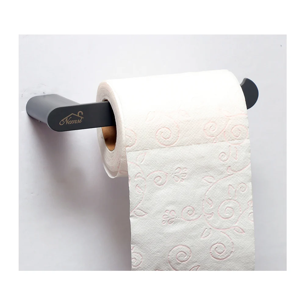 Premium Gun Grey Tissue Holder