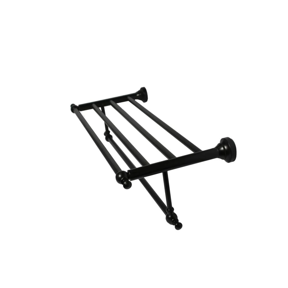 High Density Towel Rack Black - 60cm