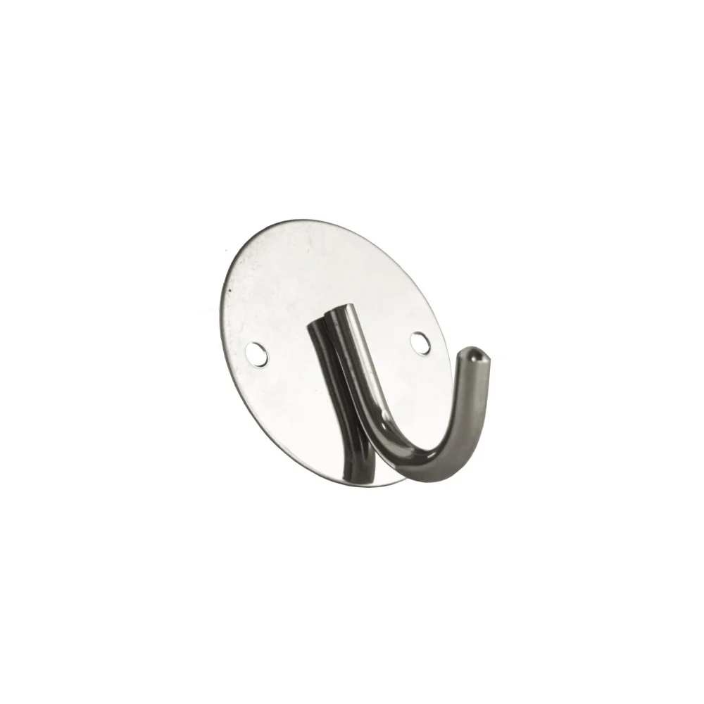 ( K1016 - Round Plate Single Hook )
