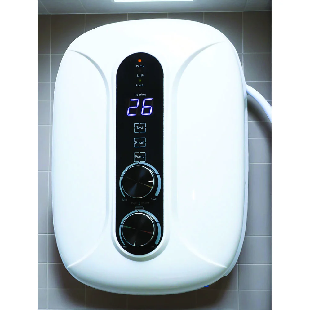 Instant Shower Heater with Inbuilt Pump