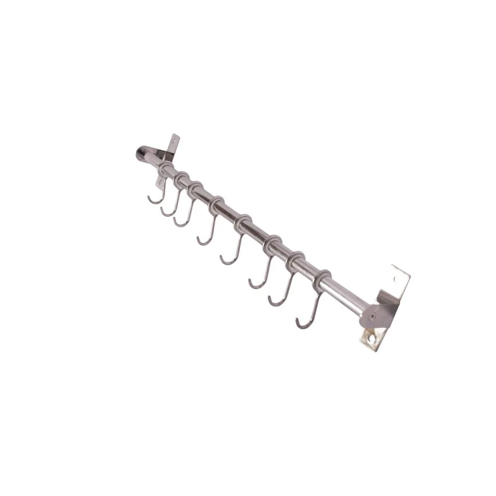 GGH-331A , SS304 Kitchen Hook Bar - 8 Hooks , 50cm