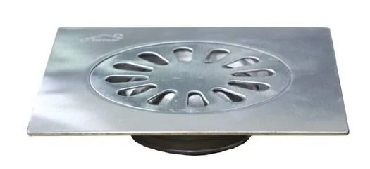 D2379 - Floor Strainer 15cm x 15cm Polish