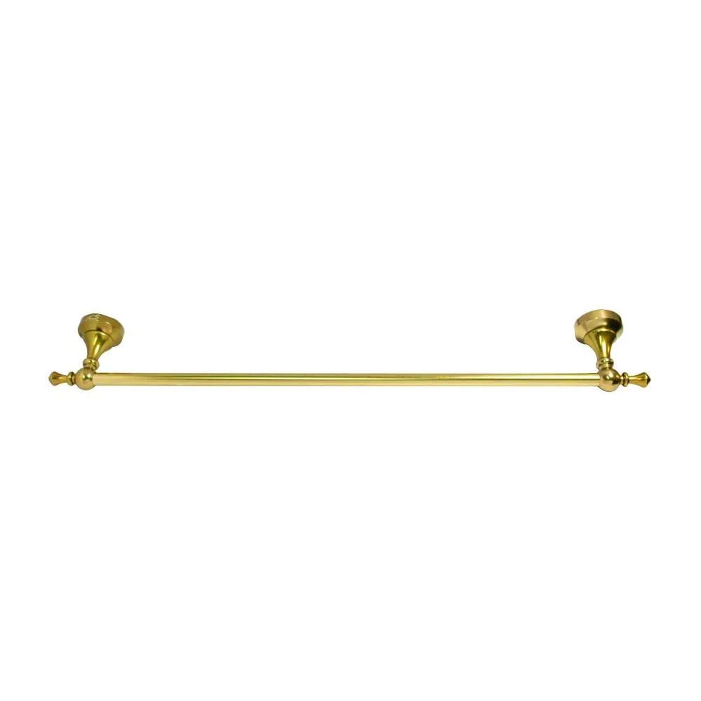 High Density Single Towel Bar - Antique Brass