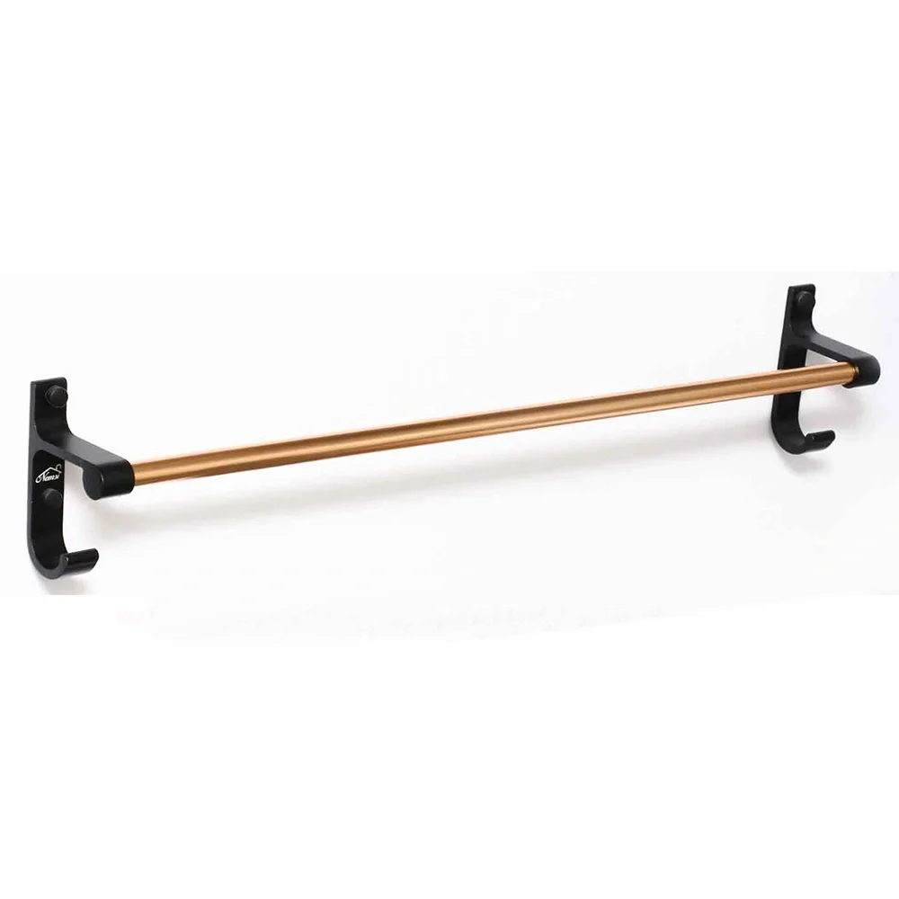 Single Towel Bar - High Density Black Champagne Aluminum