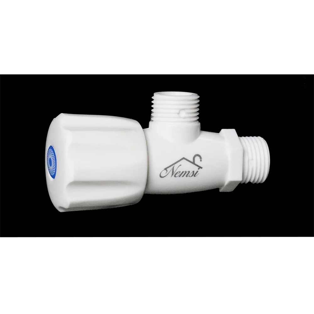 Angle Valve ( White ABS )