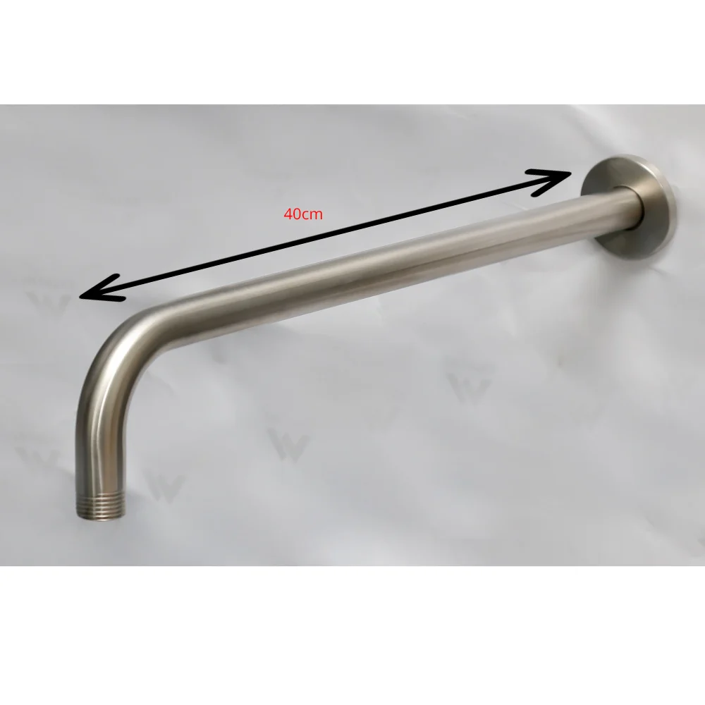 40CM ( SS304 ) Round Shower Arm - Matt
