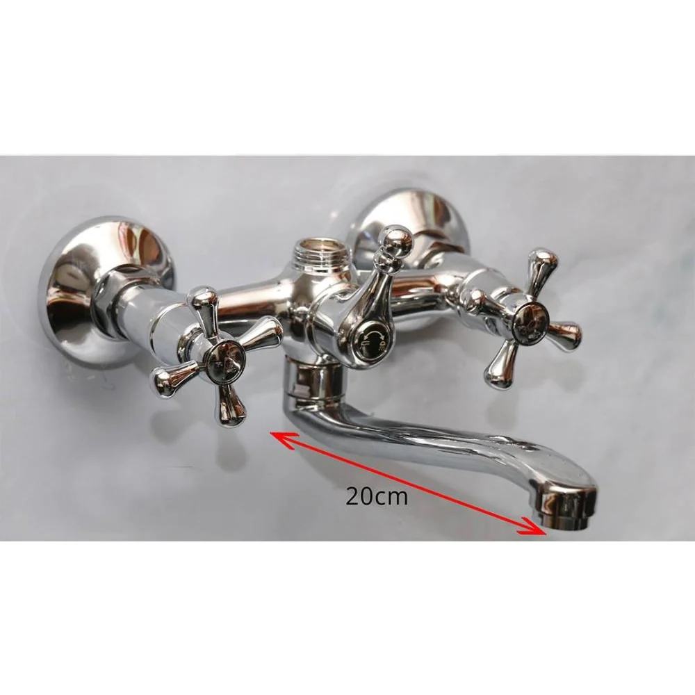 Two Way Shower Mixer - With Long Spout