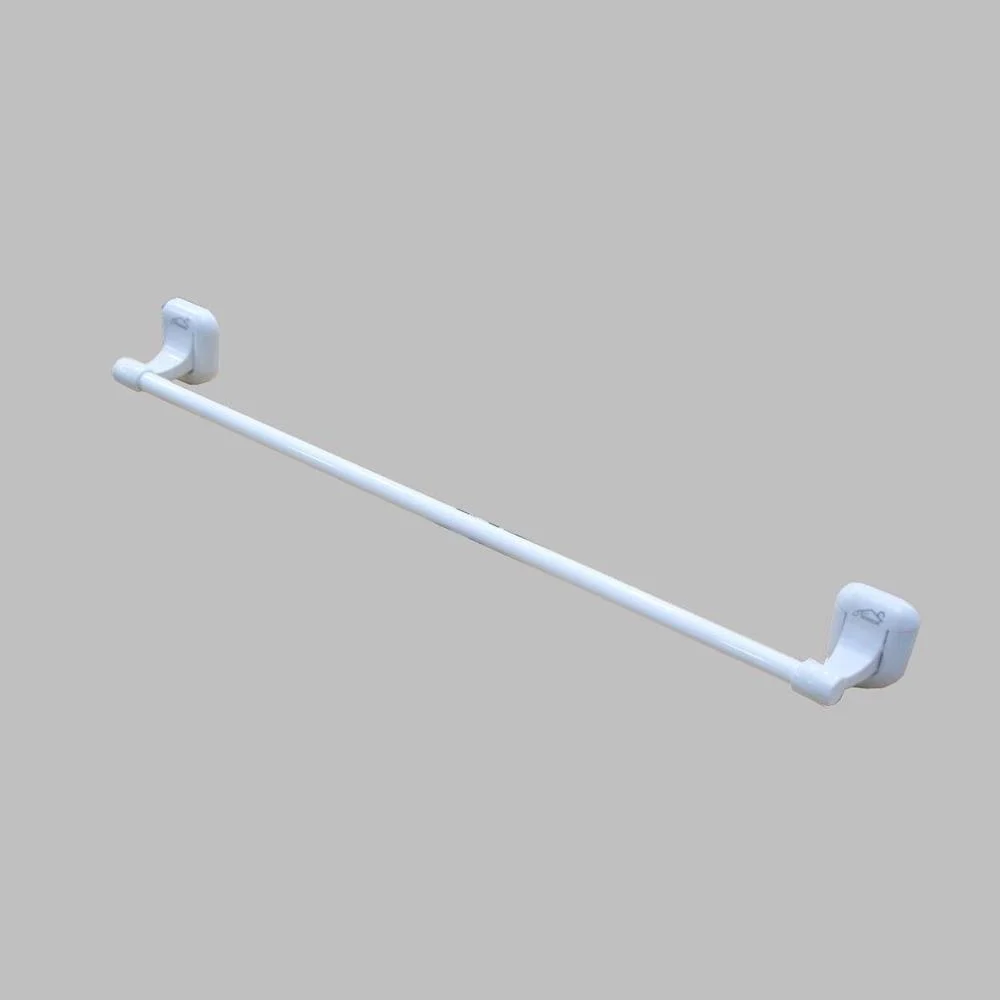 ( ABS White Plastic Towel Bar 50cm )
