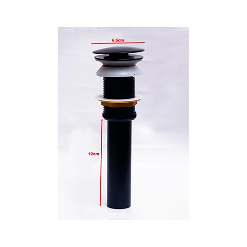 Brass Basin Sink Drainer (300G) - Black