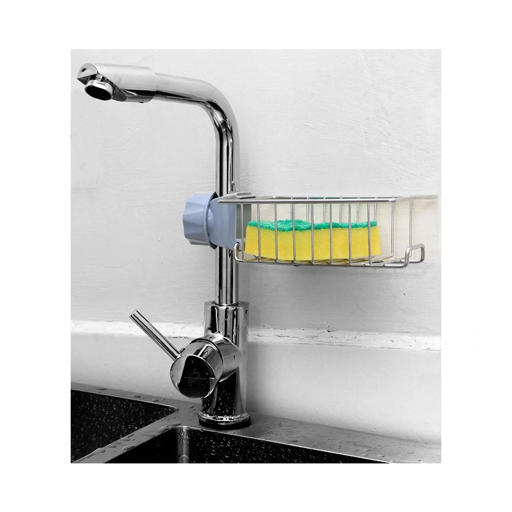 Soap Holder Fixed On Tap Spout Or Shower Rail