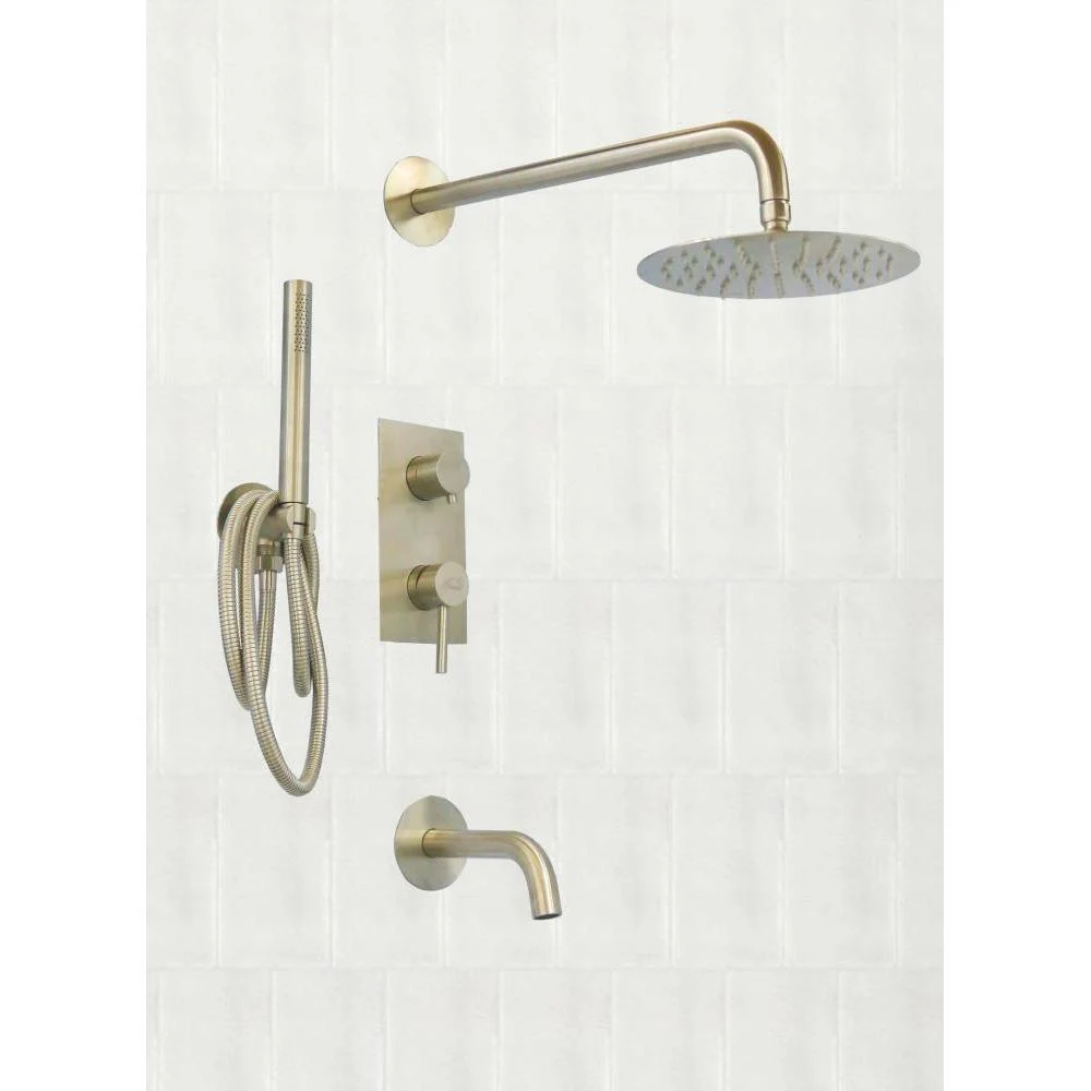 SS304 ) Shower Mixer - Matt Finish