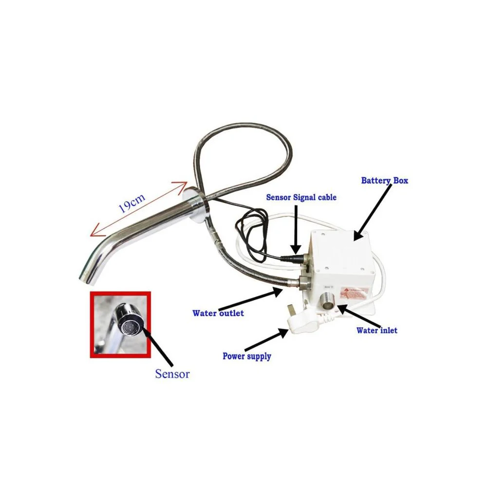 ( Wall Concealed Sensor Tap ( SS304 )