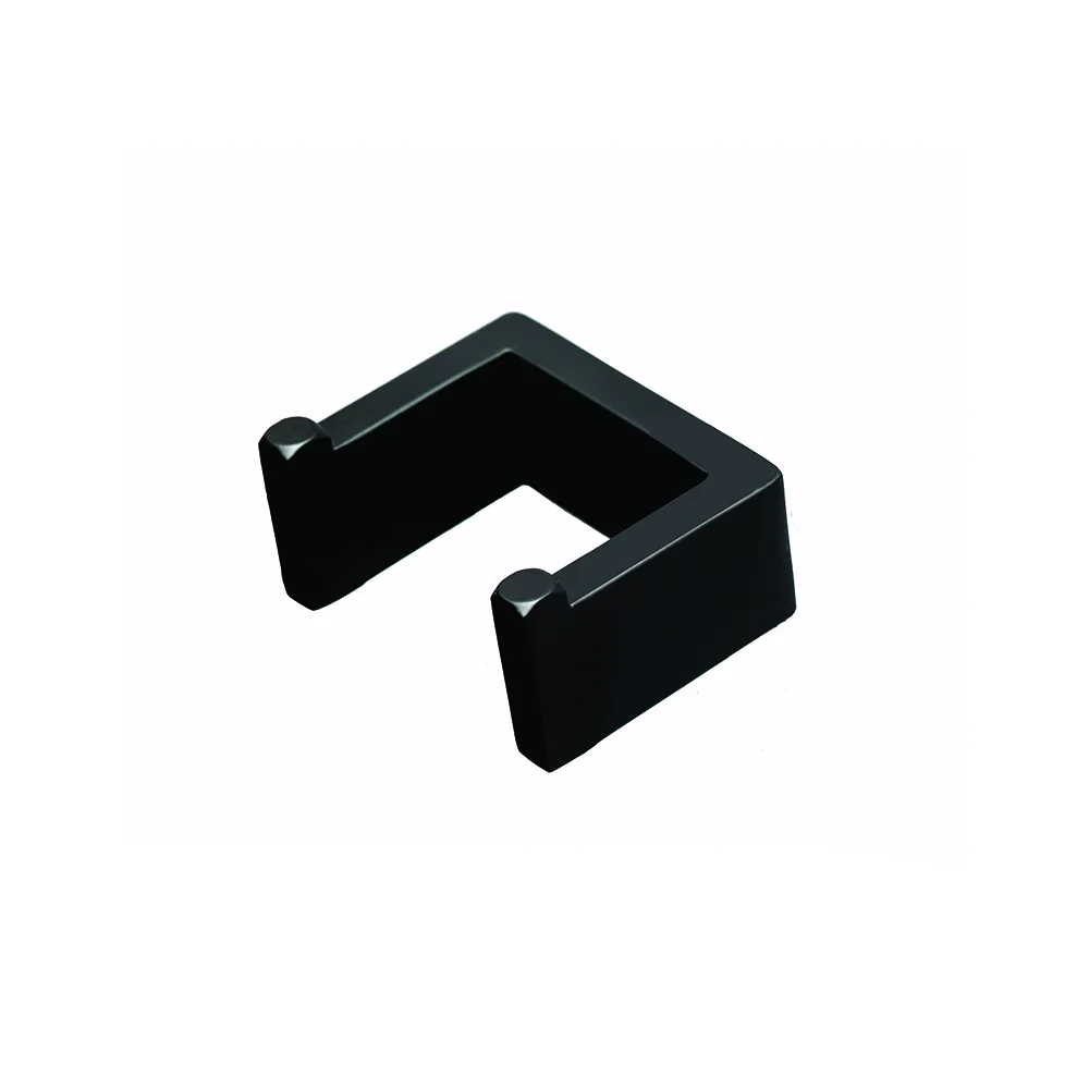Premium Square Double Hook ( Concealed Screws ) - Black