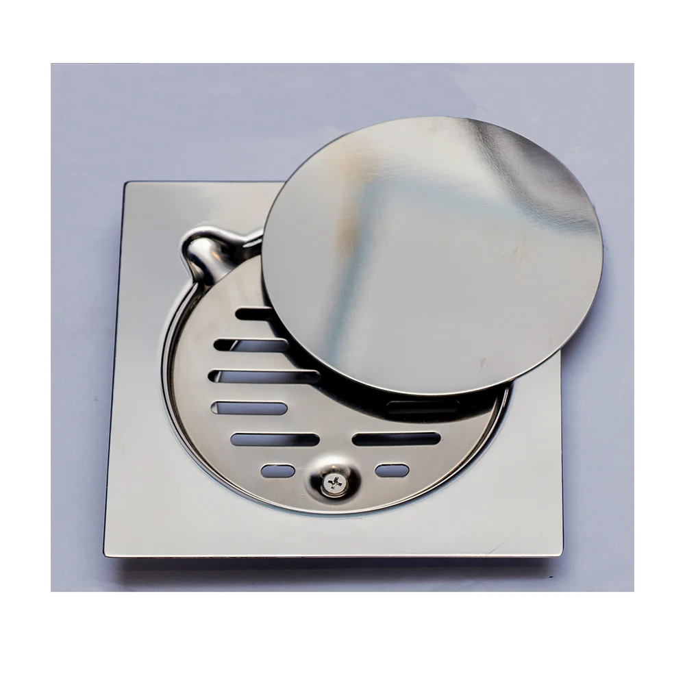 D2375 Floor Strainer 15cm x 15cm Polish