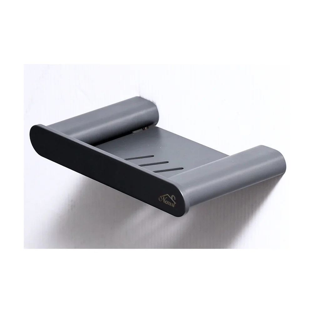 Premium Gun Grey Soap Holder