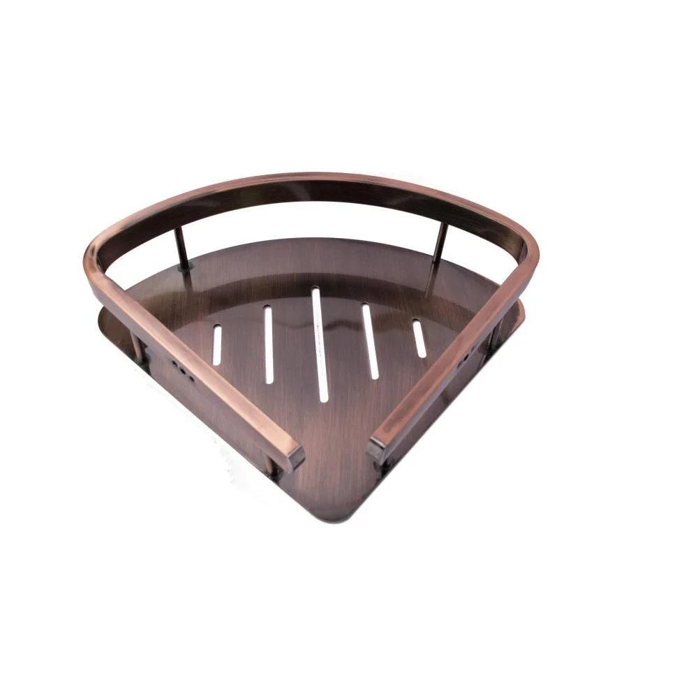 K038 Corner Shelf 220 x 220 mm Antique Copper
