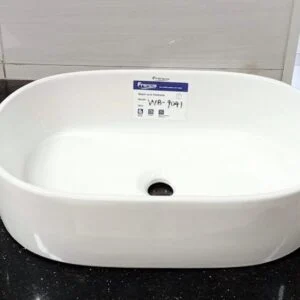 FRENCIA COUNTER TOP WHITE SQUARE (WB-9041)