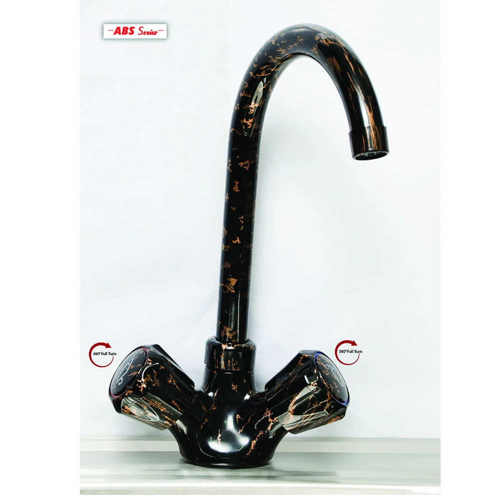 Marble Black ( ABS ) Kitchen Mixer with Brass Cartridge